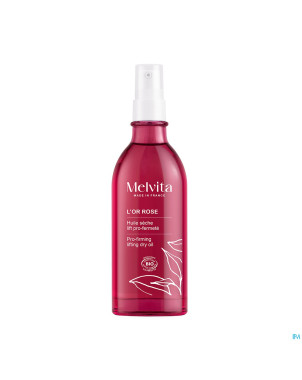 Melvita l'or rose huile fermete suractive 100ml