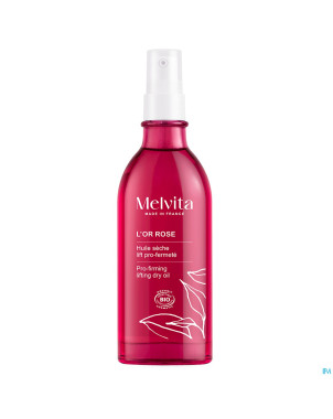 Melvita l'or rose huile fermete suractive 100ml