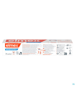 Elmex a/caries blancheur douce dentifrice 75ml