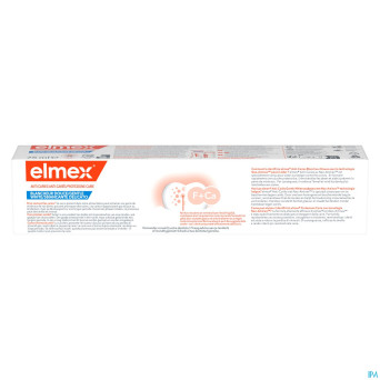 Elmex a/caries blancheur douce dentifrice 75ml