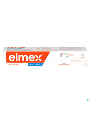 Elmex a/caries blancheur douce dentifrice 75ml