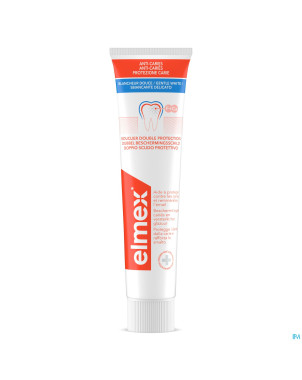 Elmex a/caries blancheur douce dentifrice 75ml