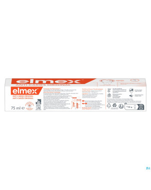 Elmex a/caries original dentifrice 75ml