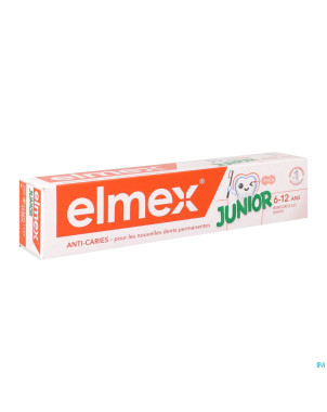 Elmex a/caries junior dentifrice 75ml