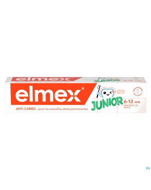 Elmex a/caries junior dentifrice 75ml