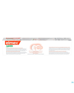 Elmex a/caries junior dentifrice 75ml