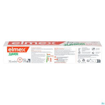 Elmex a/caries junior dentifrice 75ml