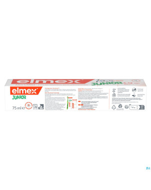 Elmex a/caries junior dentifrice 75ml