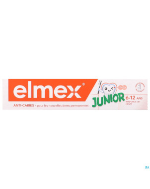 Elmex a/caries junior dentifrice 75ml