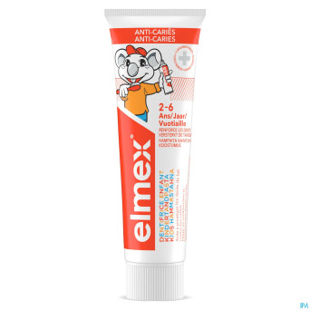 Elmex dentifrice enfant 2-6a 50ml