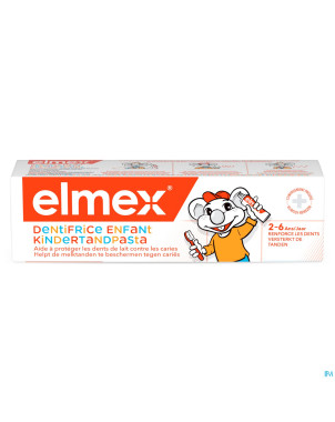 Elmex dentifrice enfant 2-6a 50ml