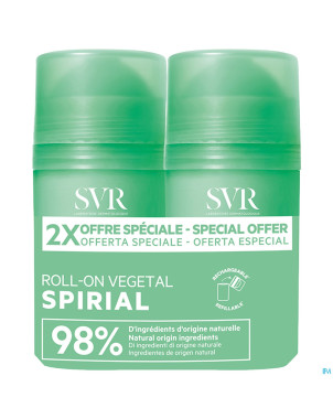 Svr spirial duo roll-on vegetal 50ml nf