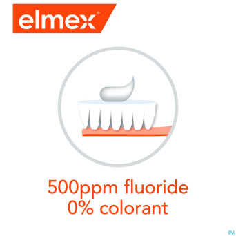 Elmex dentifrice enfant 2-6a 2x50ml