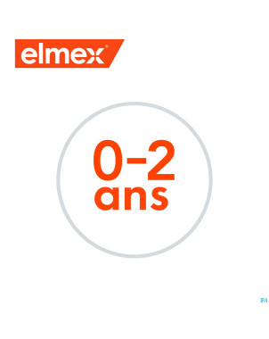Elmex dentifrice enfant 2-6a 2x50ml