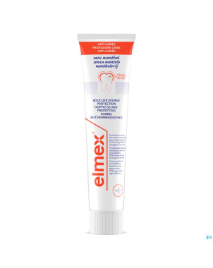 Elmex a/caries s/menthol dentifrice tube 75ml
