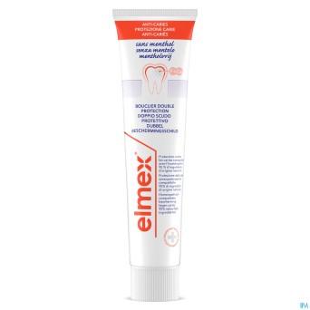 Elmex a/caries s/menthol dentifrice tube 75ml