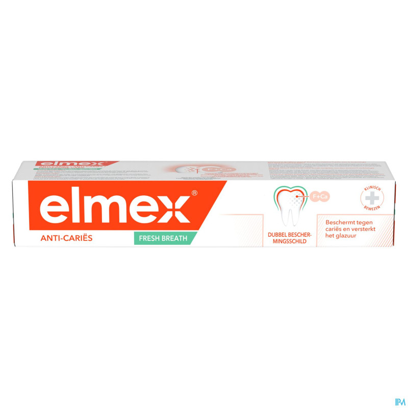 Elmex a/caries dentifrice haleine fraiche 75ml