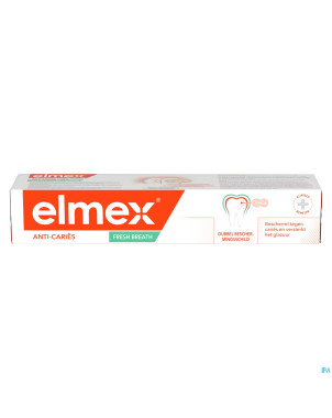 Elmex a/caries dentifrice haleine fraiche 75ml