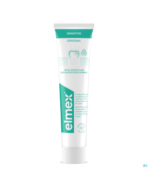 Elmex sensitive original dentifrice tube 75ml