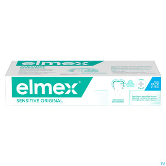 Elmex sensitive original dentifrice tube 2x75ml