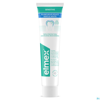 Elmex sensitive blancheur douce dentifrice 75ml