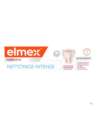 Elmex nettoyage intense dentifrice 50ml nf