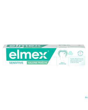 Elmex sensitive dentifrice haleine fraiche 75ml