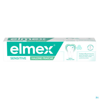 Elmex sensitive dentifrice haleine fraiche 75ml