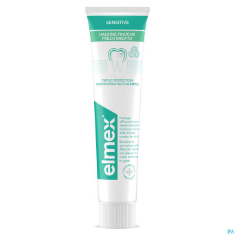 Elmex sensitive dentifrice haleine fraiche 75ml