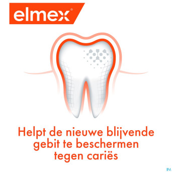 Elmex a/caries junior dentifrice 6-12a tube 2x75ml