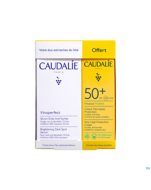 Caudalie coffret serum vinoperfect&solaire 2 prod.