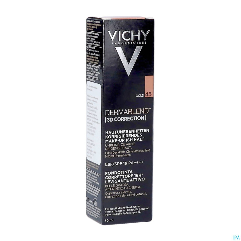 Vichy fdt dermablend correction 3d 45 30ml