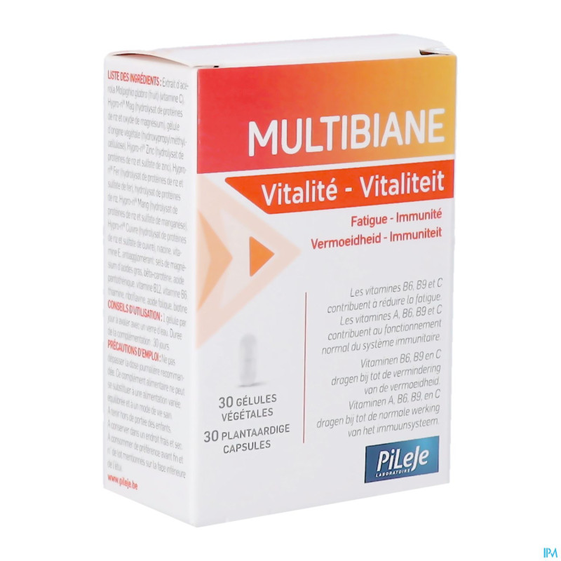 Multibiane vitalite v-caps 30