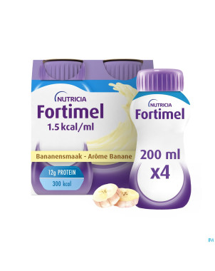 Fortimel 1.5kcal banane 4x200ml