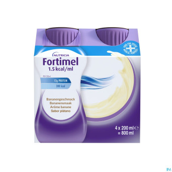 Fortimel 1.5kcal banane 4x200ml