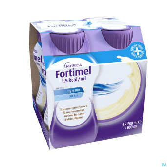 Fortimel 1.5kcal banane 4x200ml