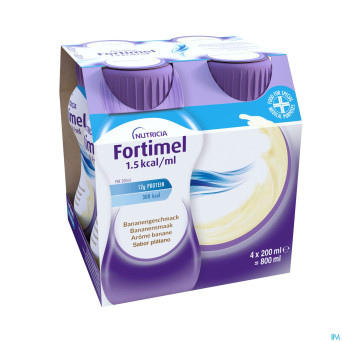Fortimel 1.5kcal banane 4x200ml