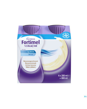 Fortimel 1.5kcal banane 4x200ml