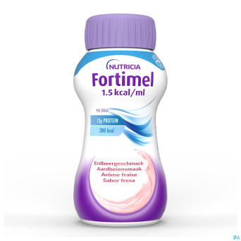 Fortimel 1.5kcal fraise 4x200ml