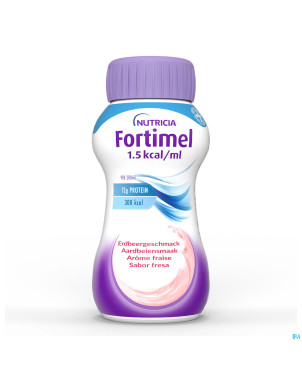 Fortimel 1.5kcal fraise 4x200ml