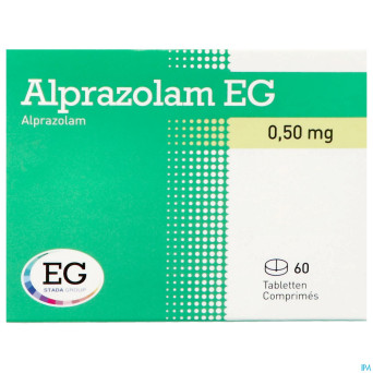 Alprazolam eg pi pharma 0,5mg comp 60 pip