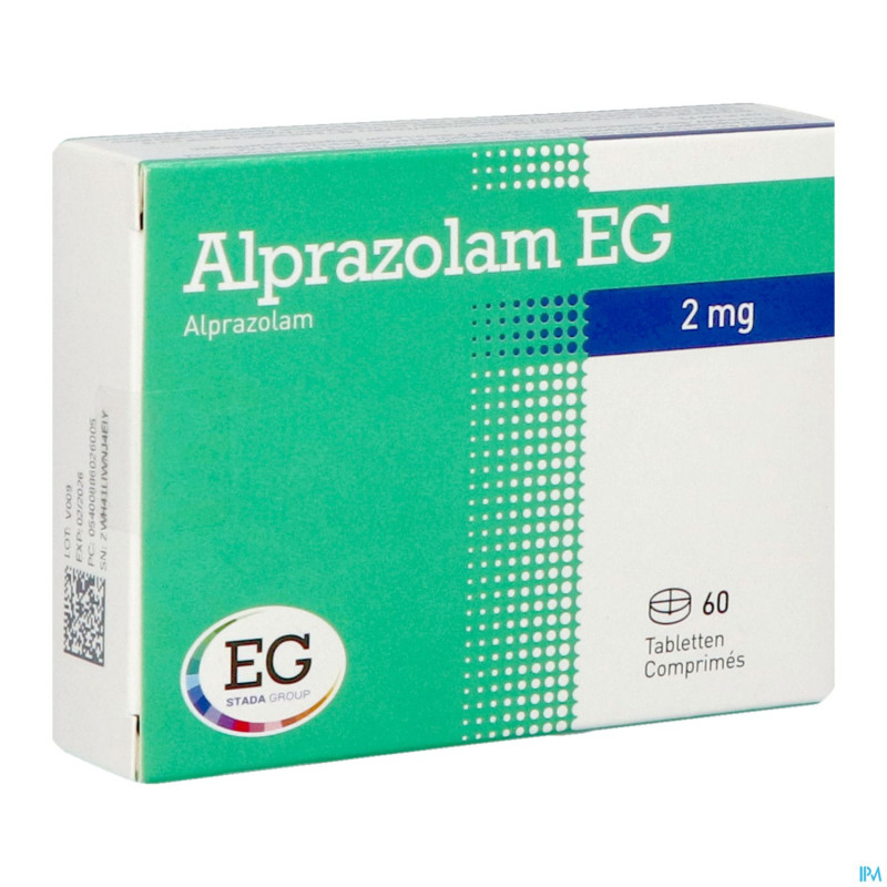 Alprazolam eg pi pharma 2mg comp 60 pip