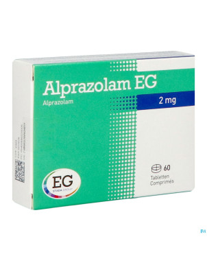 Alprazolam eg pi pharma 2mg comp 60 pip