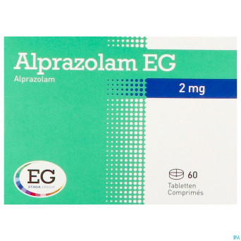 Alprazolam eg pi pharma 2mg comp 60 pip