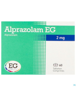 Alprazolam eg pi pharma 2mg comp 60 pip