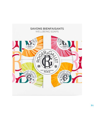 Roger&gallet set multi savons 4x50g