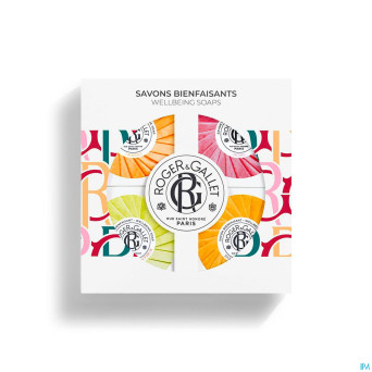 Roger&gallet set multi savons 4x50g