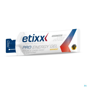 Etixx double carb energ.gel line+caff.mango12x60ml