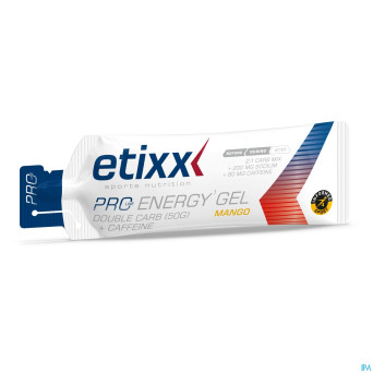 Etixx double carb energ.gel line+caff.mango12x60ml