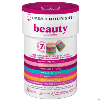 Upsa nourished beauty gommes 30